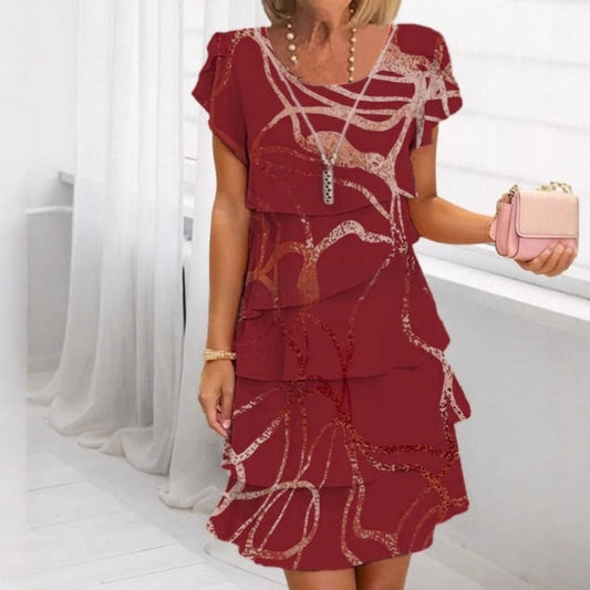 Patricia | Elegant Pleated Dress for Effortless Style - Image 1