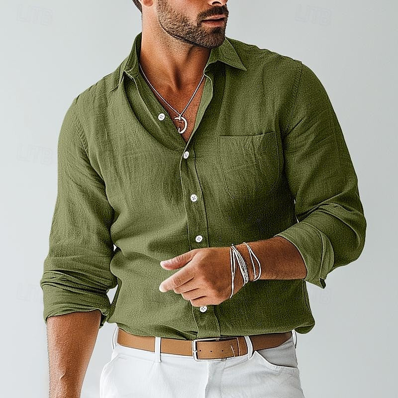 Austin | Lightweight Linen Summer Shirt - Image 2