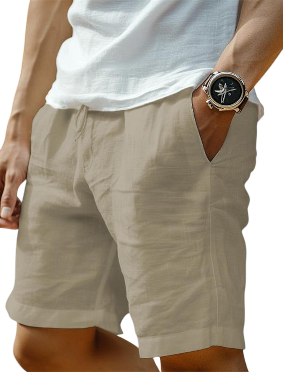 Caleb | Stylish Linen Shorts for Ultimate Comfort - Image 4