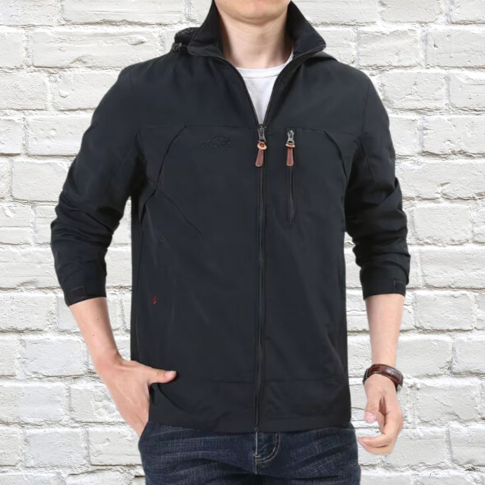 Zane | Men's Hooded Casual Jacket - Image 2