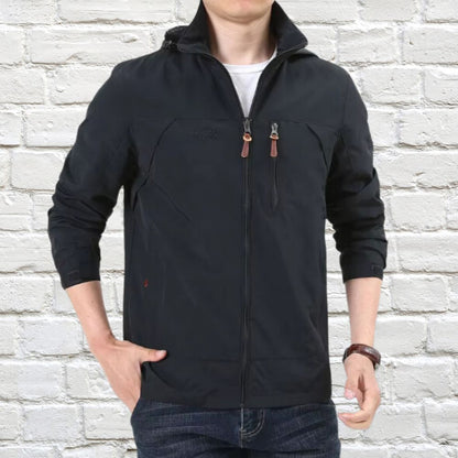 Zane | Men's Hooded Casual Jacket - Image 2