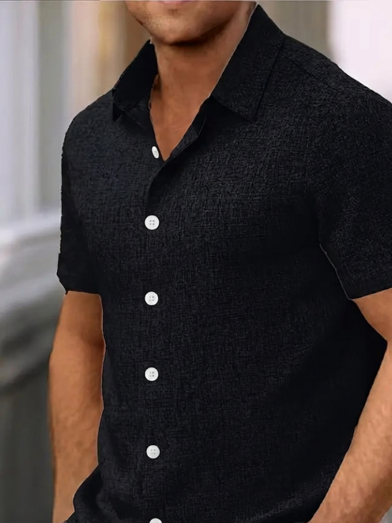 Trey | Classic Short Sleeve Shirt for Men - Image 1