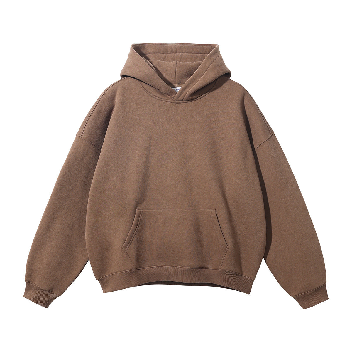 Unisex Loose-Fit Organic Cotton Hoodie with Kangaroo Pocket