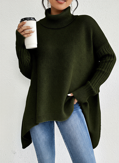 Kristin | Women's Oversized Turtleneck Sweater - Image 4