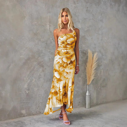 Katherine | Elegant Floral Xanthe Midi Dress for Warm Weather - Image 9