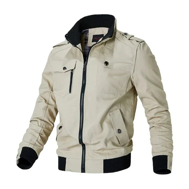 Henry | Men's Military Bomber Jacket - Image 5