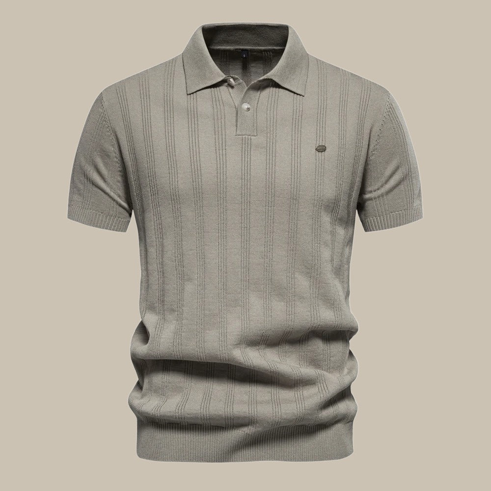 Blake | Stylish Merino Wool Polo Shirt for Men - Image 3