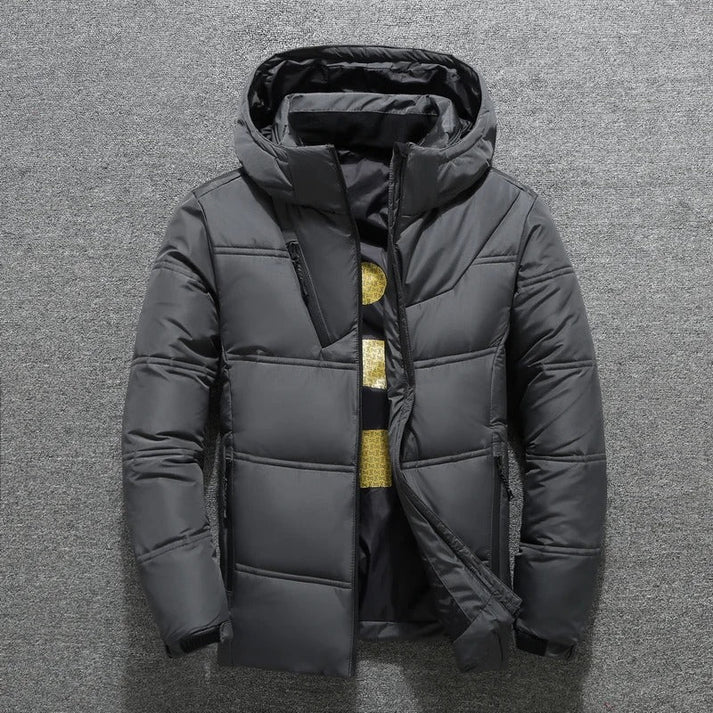 Forrest | Men's Hooded Quilted Puffer Jacket - Image 2