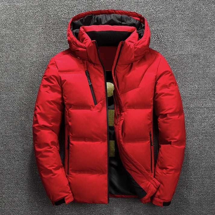 Forrest | Men's Hooded Quilted Puffer Jacket - Image 3