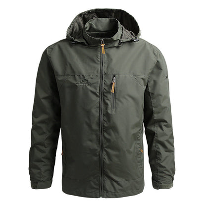Zane | Men's Hooded Casual Jacket - Image 1