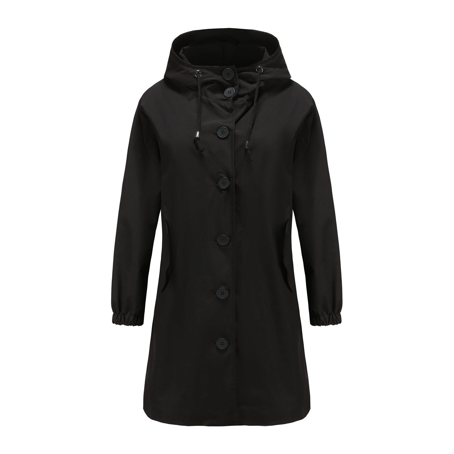 Norma | Women's Hooded Long Coat - Image 6