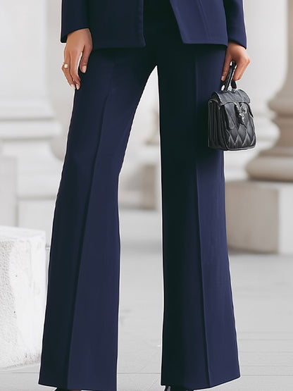 Image of Whitney | Women's Fitted Long Sleeve Blazer Suit Set