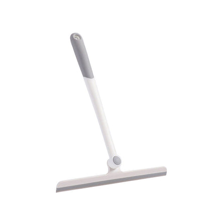 Window and Shower Squeegee with Silicone Blade, Pivoting Joint and Ergonomic Non-Slip Handle
