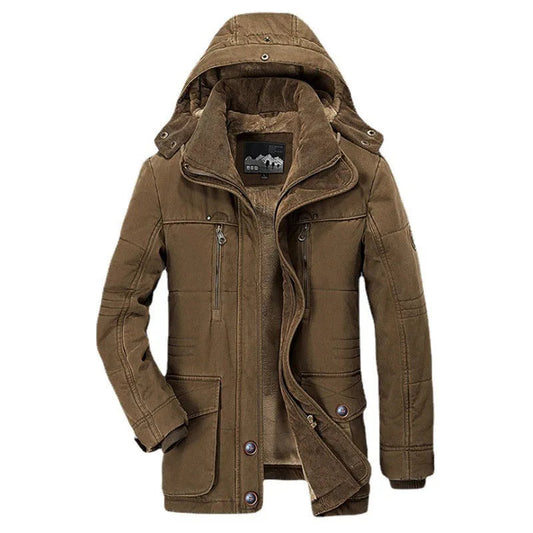 Winter Parka | Long Cotton Winter Coat