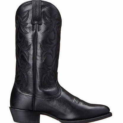 Women's Embroidered Western Cowboy Mid-Calf Boots