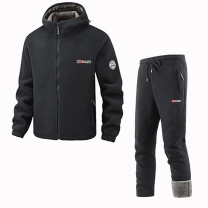 Women's Fleece Jacket and Jogging Pants Set
