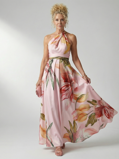 Women's Halter Maxi Dress