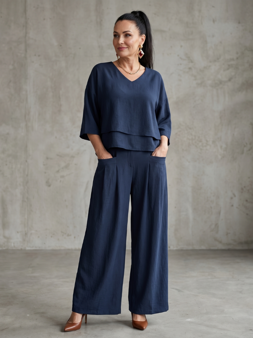 Women's Layered Loungewear Set