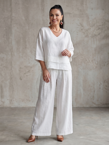 Women's Layered Loungewear Set