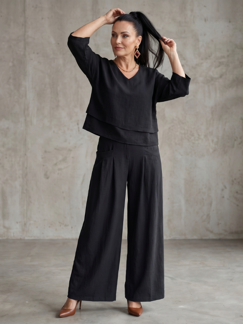 Women's Layered Loungewear Set