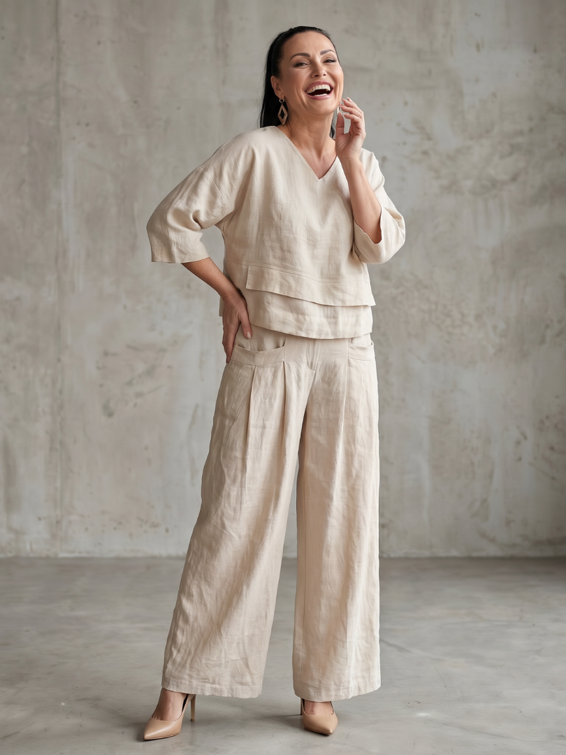 Women's Layered Loungewear Set