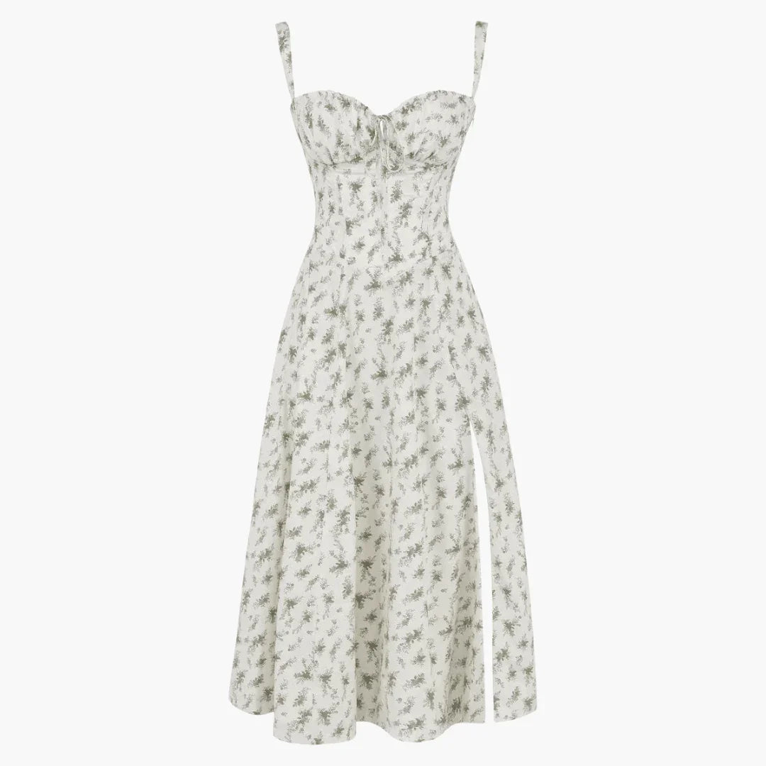 Women's Sweetheart A-Line Midi Dress