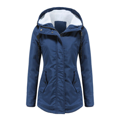 Teresa | Women's Hooded Fleece Lined Winter Jacket - Image 7