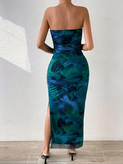 Ava | Striking Strapless Selvaggia Maxi Dress for Summer Nights - Image 4