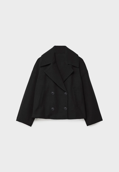 Peggy | Women's Oversized Double-Breasted Jacket - Image 5